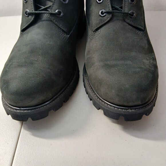 Timberland Men's 6” Inch CLASSIC Premium BOOTS 10073 BLACK Nubuck NWOB Size 11.5 - Picture 13 of 16